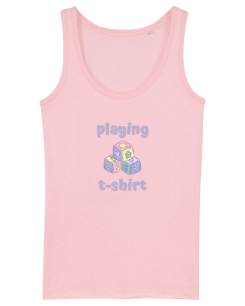 Tricou de joacă.  Cotton Pink