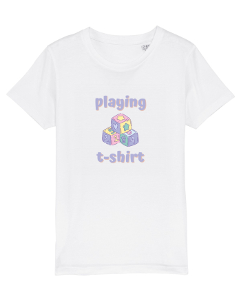 Tricou de joacă.  White
