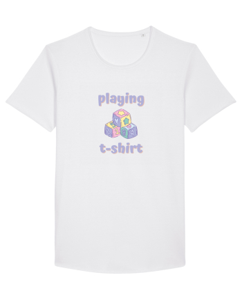 Tricou de joacă.  White