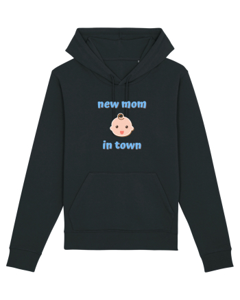 New mom in town. (albastru, băiat)  Black