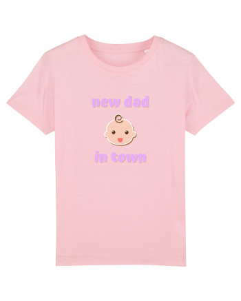 New dad in town. (roz, fetiță)  Cotton Pink