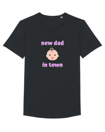 New dad in town. (roz, fetiță)  Black