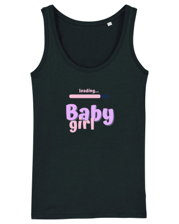 Loading baby girl.  Black