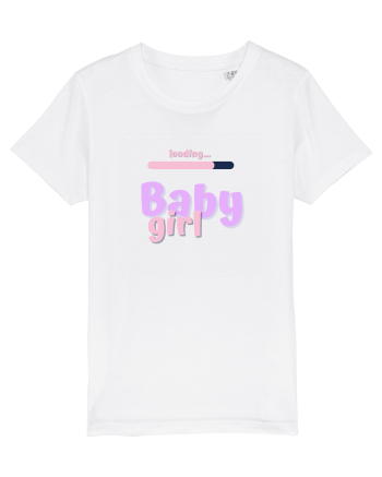 Loading baby girl.  White