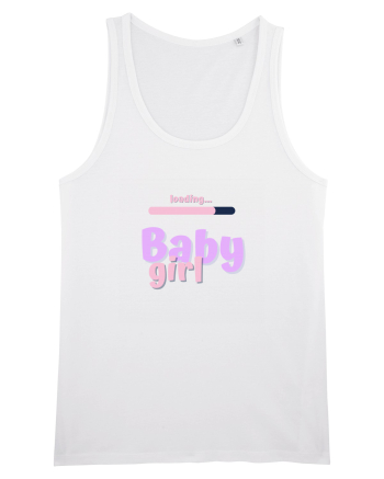 Loading baby girl.  White