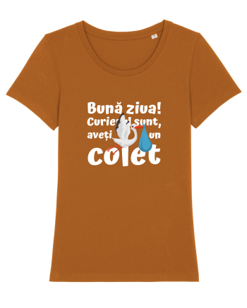Curier Barză, aveți un colet.  Roasted Orange