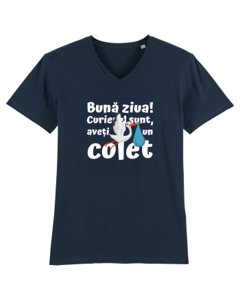Curier Barză, aveți un colet.  French Navy