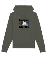 Curier Barză, aveți un colet. (negru)  Hanorac Unisex Drummer