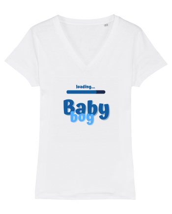 Loading baby boy. White