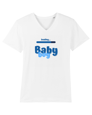 Loading baby boy. White