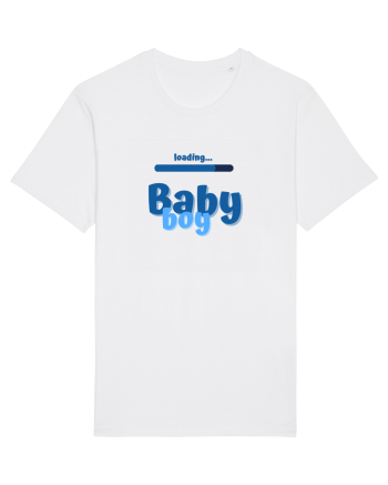 Loading baby boy. White