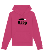 Loading baby in progress. (negru)  Hanorac Unisex Drummer