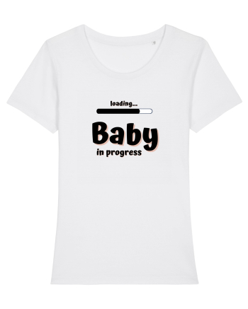Loading baby in progress. (negru)  White