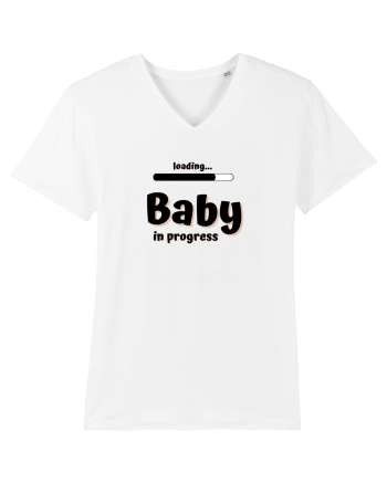 Loading baby in progress. (negru)  White