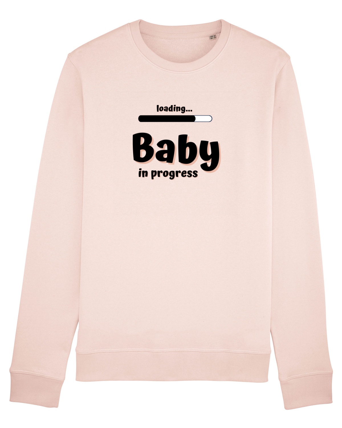 Bluză mânecă lungă Unisex Rise Candy Pink