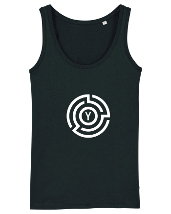 yoga abstract Black