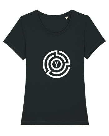 yoga abstract Black