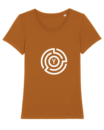 yoga abstract Roasted Orange