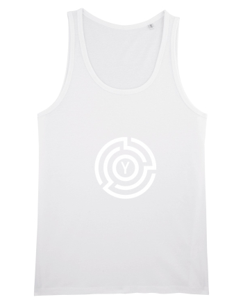 yoga abstract White
