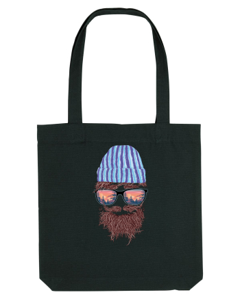 No Face Mountain Hipster Black