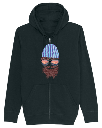 No Face Mountain Hipster Black
