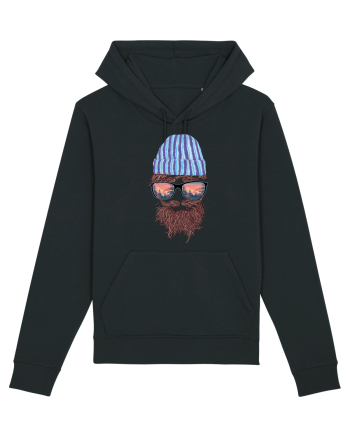 No Face Mountain Hipster Black