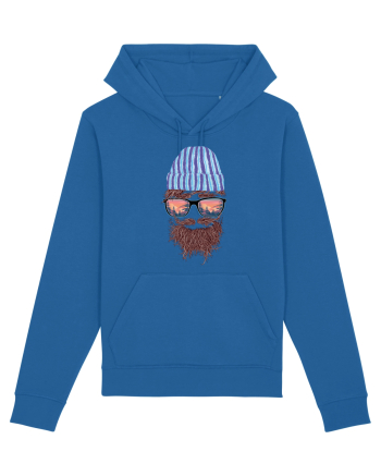 No Face Mountain Hipster Royal Blue