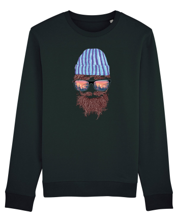 No Face Mountain Hipster Black