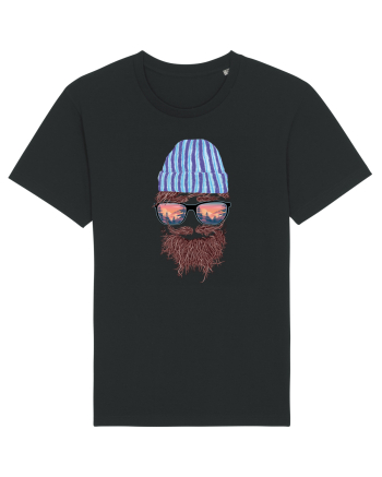 No Face Mountain Hipster Black