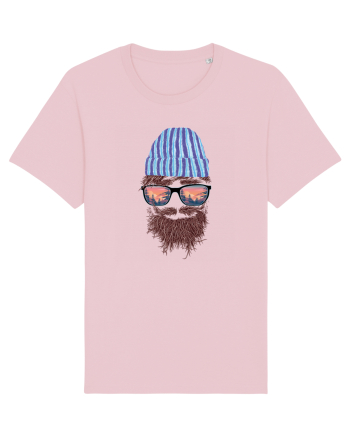 No Face Mountain Hipster Cotton Pink