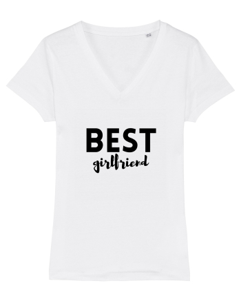Best girlfriend (negru)  White