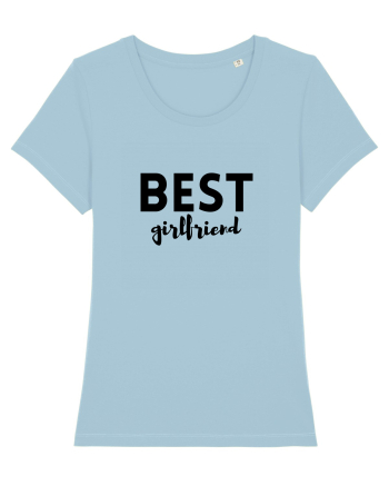 Best girlfriend (negru)  Sky Blue