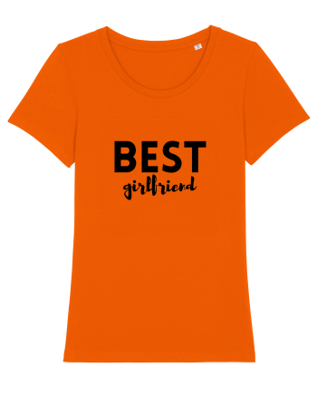 Best girlfriend (negru)  Bright Orange