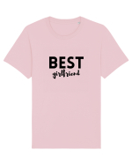 Best girlfriend (negru)  Tricou mânecă scurtă Unisex Rocker