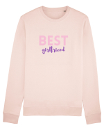 Best girlfriend.  Bluză mânecă lungă Unisex Rise