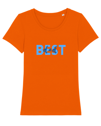 Best dad. Bright Orange