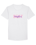 Best daughter.  Tricou mânecă scurtă guler larg Bărbat Skater