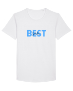 Best son.  Tricou mânecă scurtă guler larg Bărbat Skater