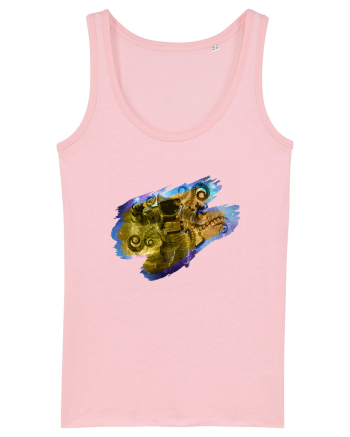 Tentacle Astronaut Cotton Pink