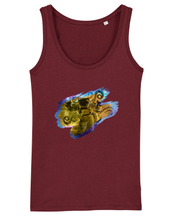 Tentacle Astronaut Burgundy