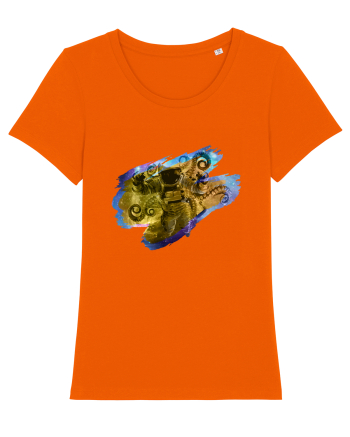 Tentacle Astronaut Bright Orange