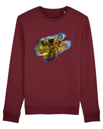 Tentacle Astronaut Burgundy