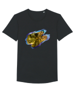Tentacle Astronaut Tricou mânecă scurtă guler larg Bărbat Skater