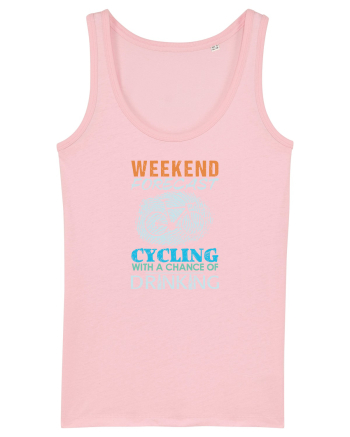Cycling with a chance of drinking Cotton Pink