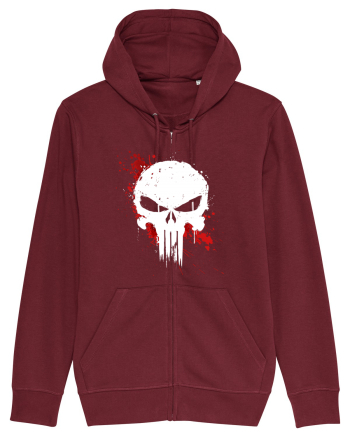 PUN SKULL Burgundy