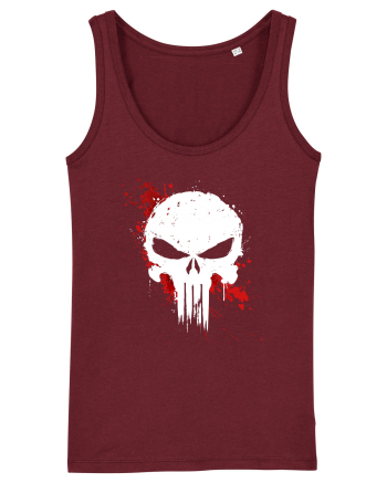 PUN SKULL Burgundy