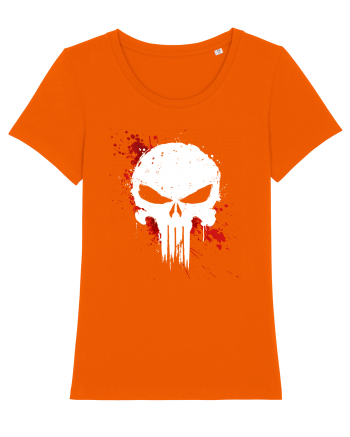 PUN SKULL Bright Orange