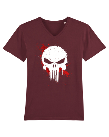 PUN SKULL Burgundy