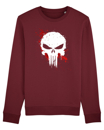 PUN SKULL Burgundy