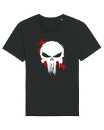 PUN SKULL Tricou mânecă scurtă Unisex Rocker